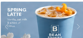 Bean Street Spring Latte